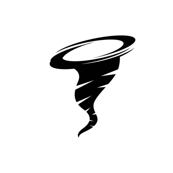 Tornado Symbol Vektor Illustration — Stockvektor