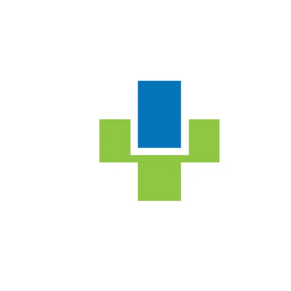 Ziekenhuis logo en symbolen sjabloon pictogrammen vector — Stockvector