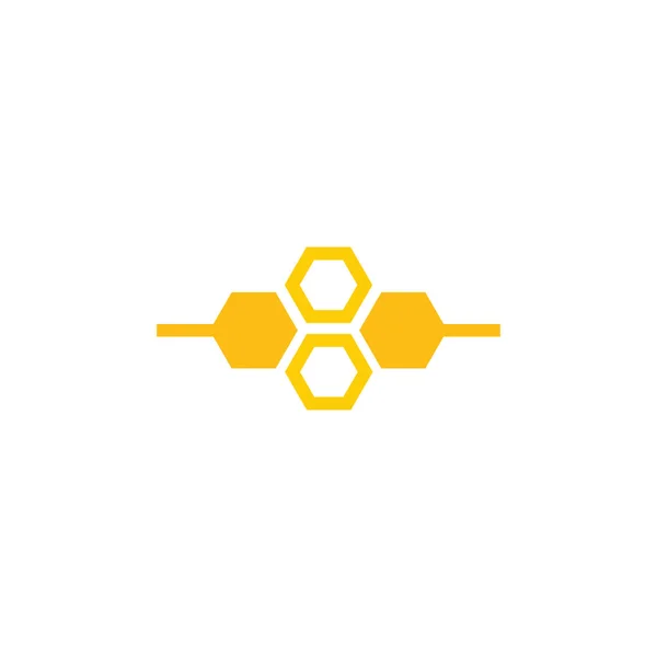Honeycomb ilustração logotipo vetor — Vetor de Stock