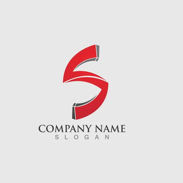 Business Corporate Letter Logo Ontwerp Vector — Stockvector