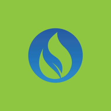 su damlası ve yaprak logosu 