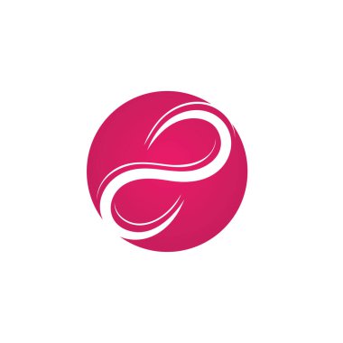 Sonsuzluk Tasarımı Vektör Simgesi Logo şablonu tasarımı
