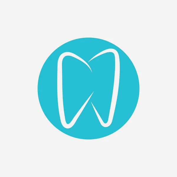 Logotipo Dental Modelo Vetor Ilustração Ícone Design — Vetor de Stock