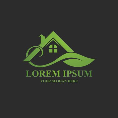 Ev Logosu, Emlak ve İnşaat Logosu Tasarımı