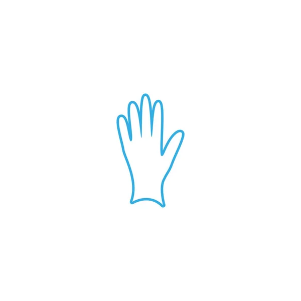 Handverzorgingslogo Symbool Vector — Stockvector