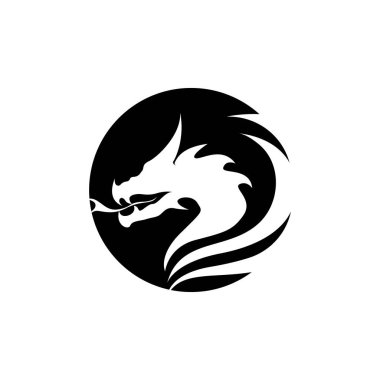 Yusufçuk resimleme simgesi tasarım şablonu vektörü