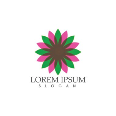 Yeşil ağaç yaprağı ekoloji doğa elementi vektörü logoları