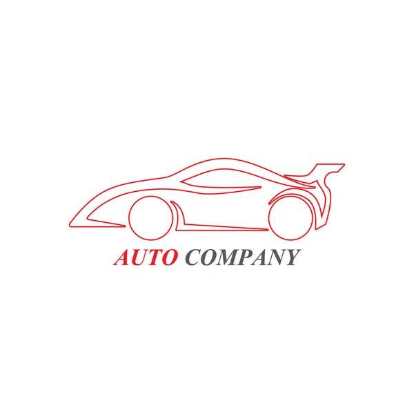 Logotipo Carro Ícone Modelo Vetor — Vetor de Stock