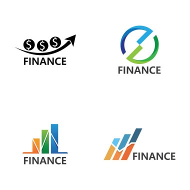 Business Finance Logo şablon vektör simgesi tasarımı
