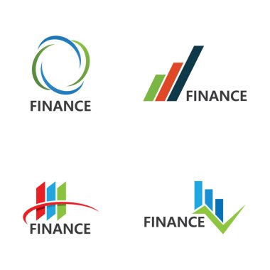 Business Finance Logo şablon vektör simgesi tasarımı