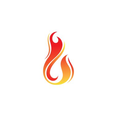 Logo vektör çizim şablonunu ateşle