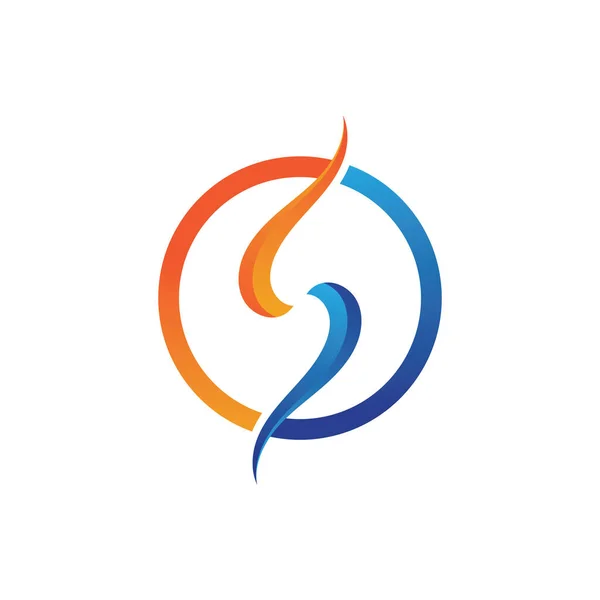 Logotipo Símbolo Modelo Gráfico Vetorial —  Vetores de Stock