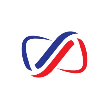 Sonsuzluk Tasarımı Vektör Simgesi Logo şablonu tasarımı