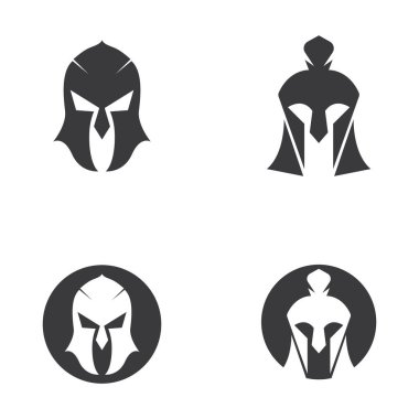 maske gladyatör vektör çizim şablonu tasarımı