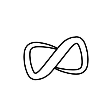 Sonsuzluk Tasarımı Vektör Simgesi Logo şablonu tasarımı