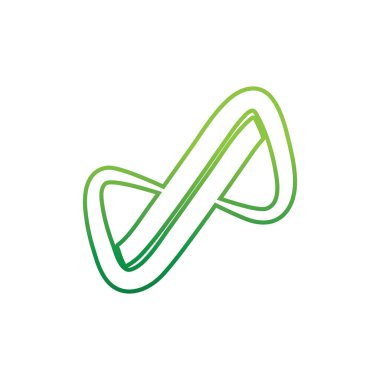 Sonsuzluk Tasarımı Vektör Simgesi Logo şablonu tasarımı