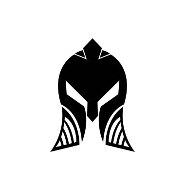 maske gladyatör vektör çizim şablonu tasarımı