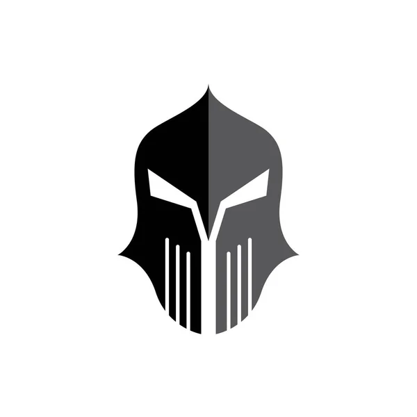 Masker Gladiator Vector Illustratie Template Ontwerp — Stockvector