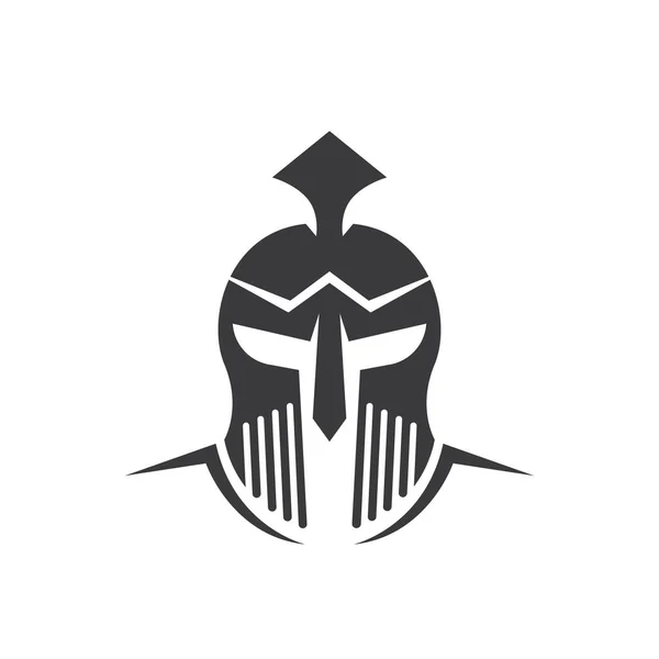 Máscara Gladiador Vetor Ilustração Modelo Design — Vetor de Stock