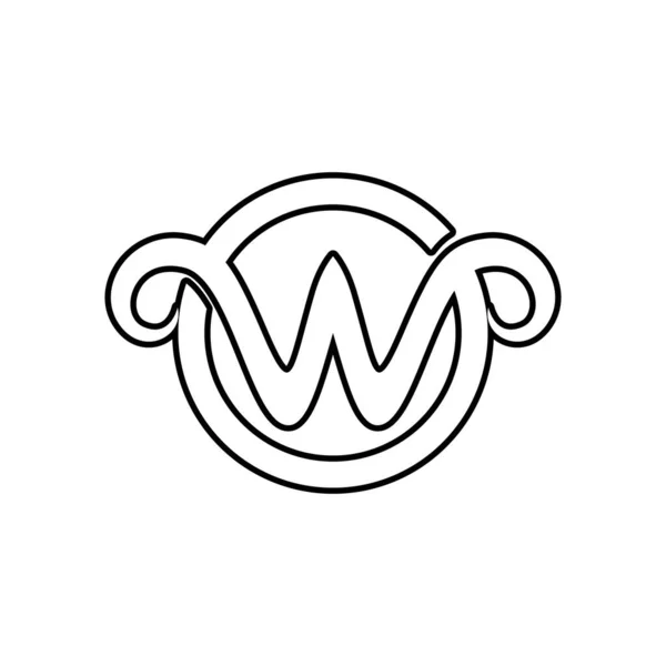 List Logo Szablon Wektor Projekt Ilustracji — Wektor stockowy