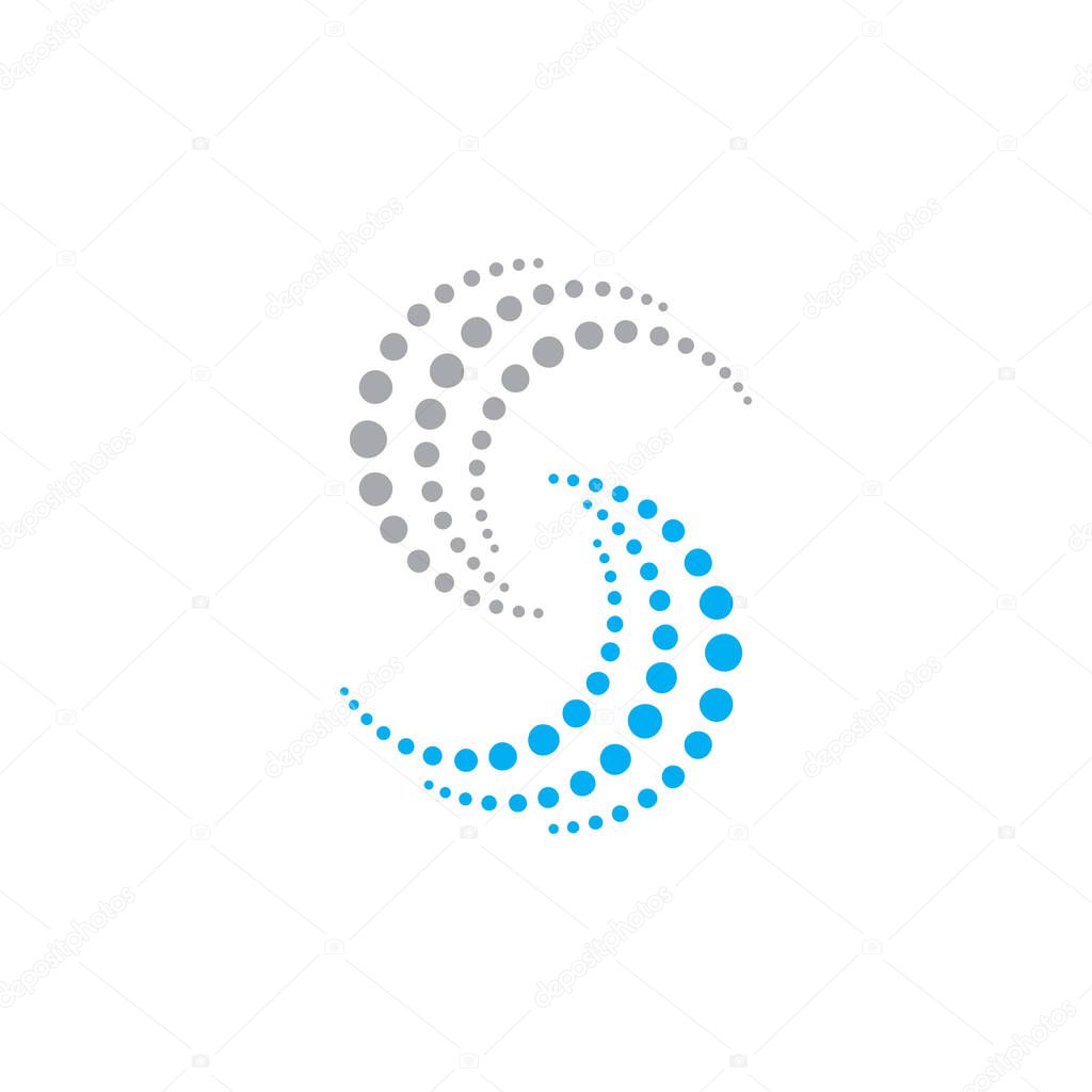 Vortex vector illustration icon Logo Template design