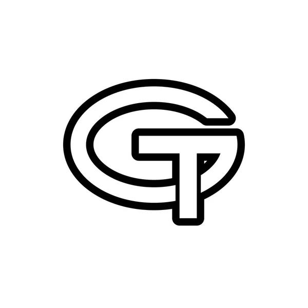 Літера Векторна Ілюстрація Значок Логотип Дизайн Шаблону — стоковий вектор