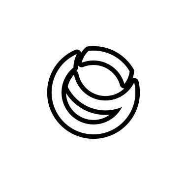 G Harfi vektör illüstrasyon simgesi Logo Şablonu tasarımı