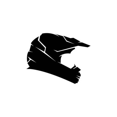 Kask çapraz simge vektör çizim şablonu tasarımı