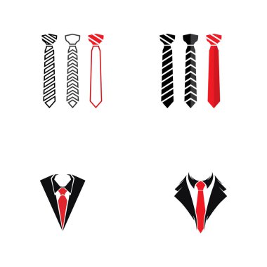 İş için vektör ceket kravatı 