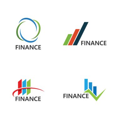 Business Finance Logo şablon vektör simgesi tasarımı