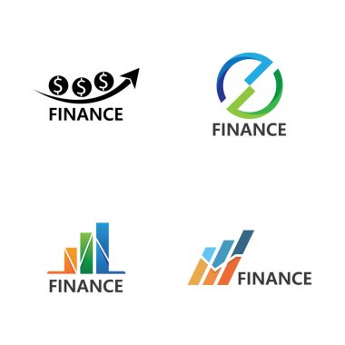 Business Finance Logo şablon vektör simgesi tasarımı