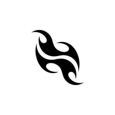 kabile alev vektör resmi