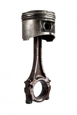 beyaz üzerinde kullanılan piston 