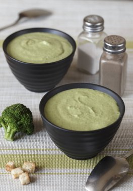 brokoli, üst krema çorbası vie