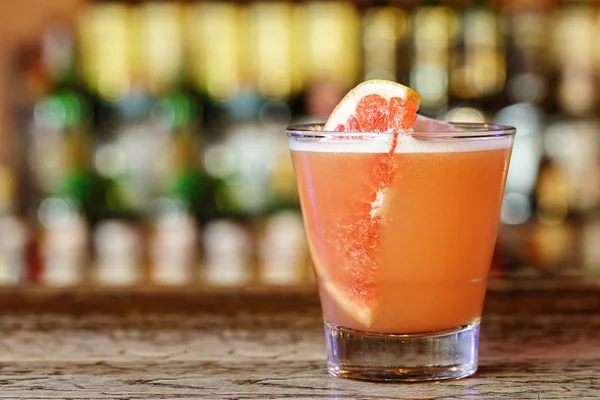 Grapefruit Cocktail Sour Fruit Vodka Grapefruit Juice — Stock Photo, Image