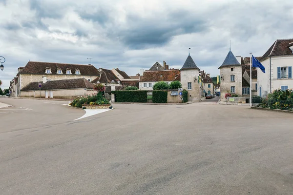 Entrée Chablis France Vue Porte Noel Chablis Bourgogne France — Photo