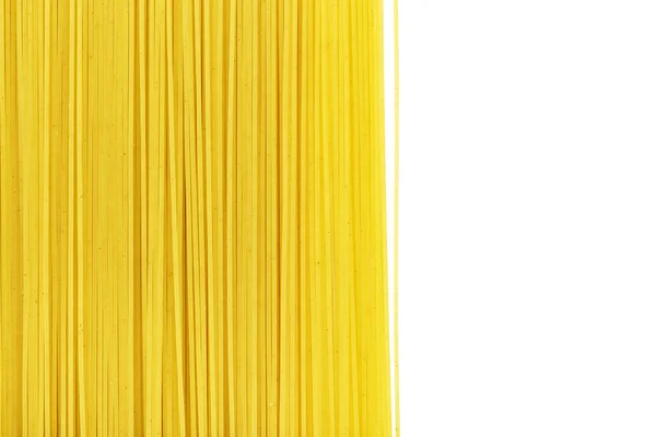 Raw Špagety Roztroušených Jako Pozadí Místo Pro Tex — Stock fotografie