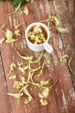 terapötik linden çay tablo