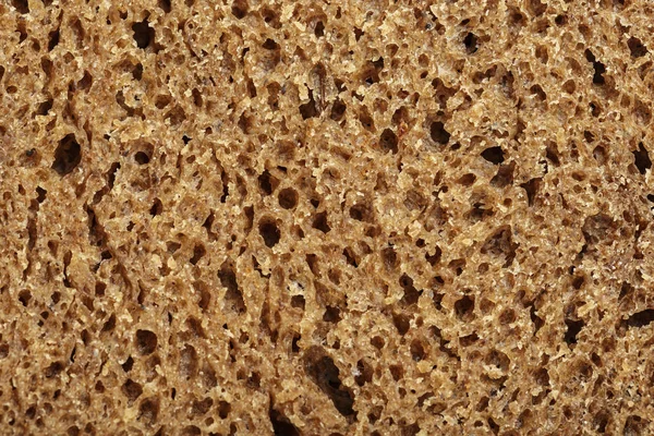 Czarny Chleb Pokroić Zbliżenie Dobrze Widoczne Tekstura Brea — Zdjęcie stockowe