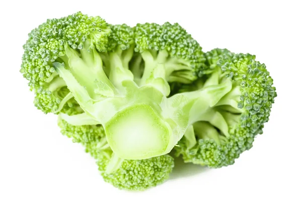Brokkoli isoliert auf weißem Hintergrund. — Stockfoto