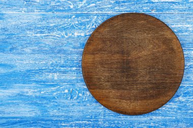 Pizza yönetim kurulu yuvarlak