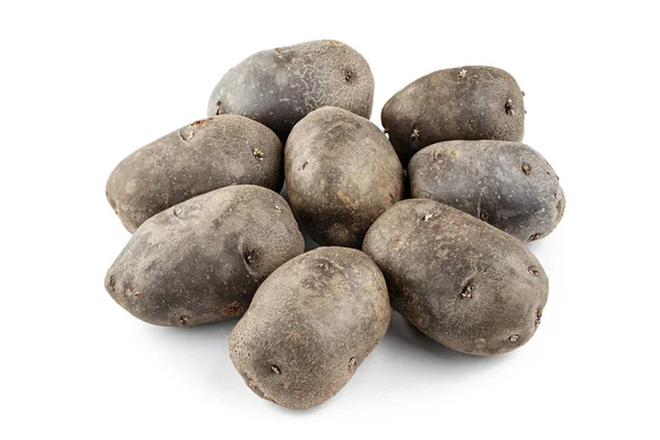Bunch of purple potatoes — Stock Photo, Image