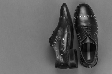 kadın siyah Oxfords