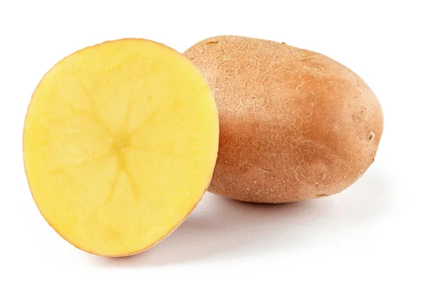 Дитяча картопля на білому тлі — стокове фото
