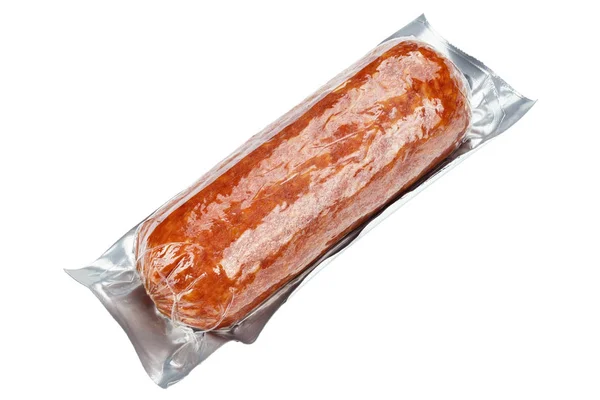 Saucisse de porc emballée — Photo