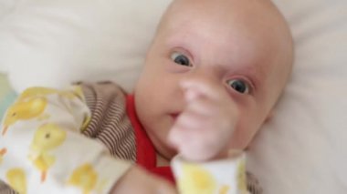 Bebek Çocuk uyanık