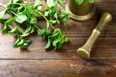 pirinç harç taze nane