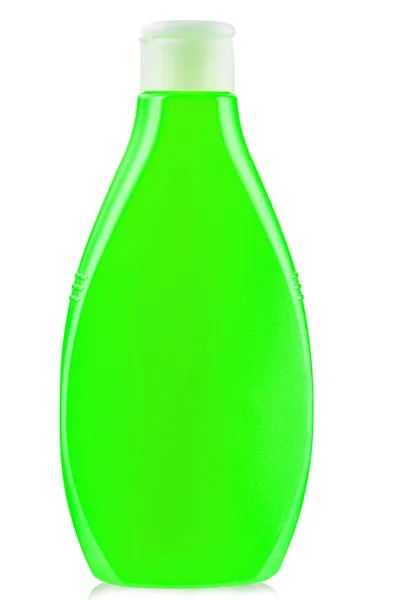 Пластиковые бутылки для текста — стоковое фото