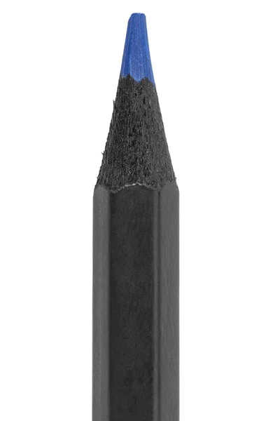 Crayon bleu isolé — Photo
