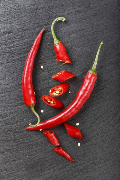 Red hot pepper cut — Stock Photo, Image
